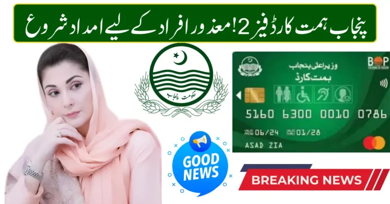 CM Punjab Himmat Card Phase 2