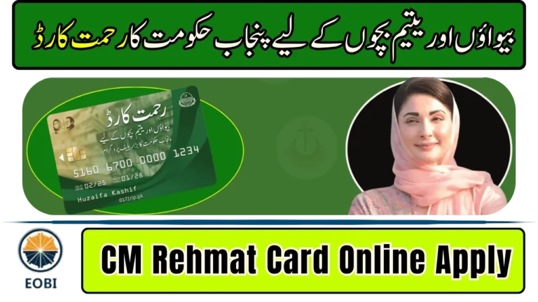 CM Punjab Rehmat Card Apply Online – Complete 2026 Registration Guide
